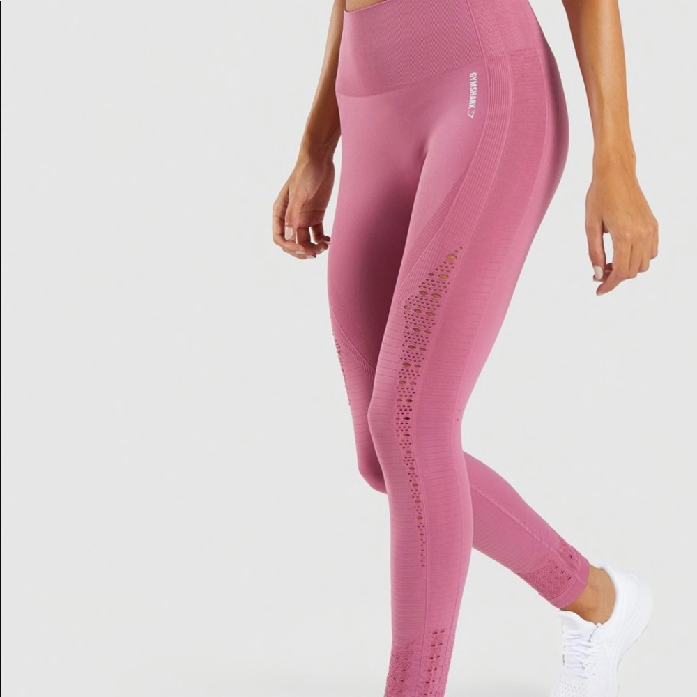 BN pink gym shark seemless pants